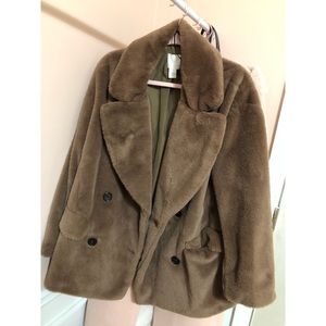 NWT H&M Teddy Bear Jacket
